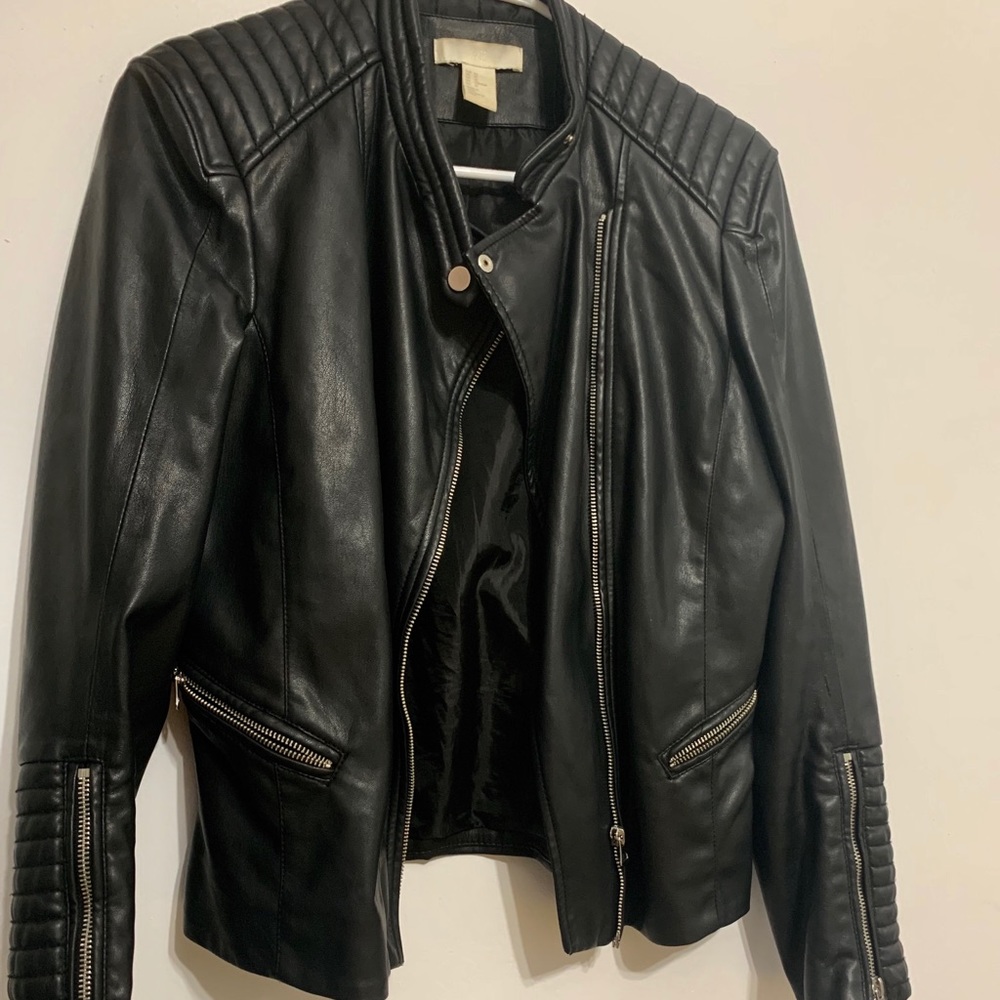 Leather jacket